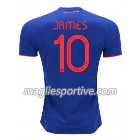 Completo Calcio Colombia James Rodriguez 10 Divisa Trasferta Copa América 2019